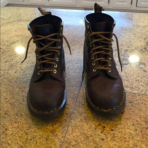 Dr. Martens Crazy Horse Leather Boots